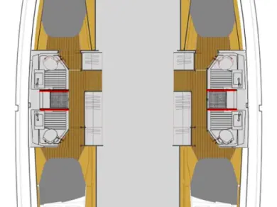 Catamaran rental with or without captain Fountaine Pajot Pomer
