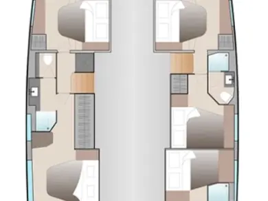 Catamaran for rent Seget Donji at the best price