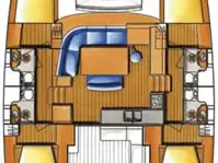 Catamaran rental with or without captain Lagoon Šibenik