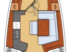 Sailboat rental with or without captain Bénéteau Split