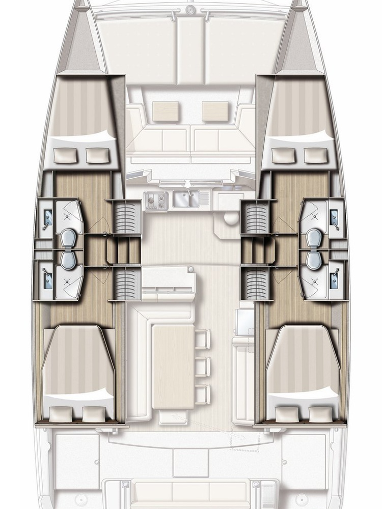 Yacht charter Lefkáda cheap Bali 4.1