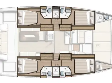 Yacht charter Pálairos cheap Bali 4.2