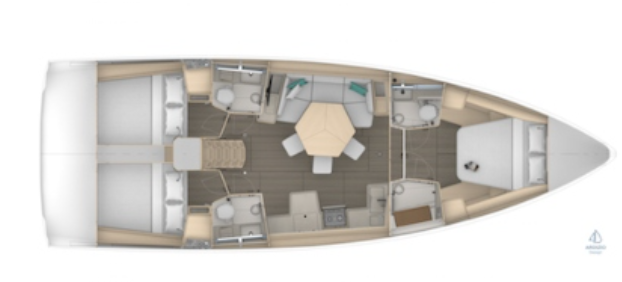 Dufour Dufour 44 in Alimos on SamBoat