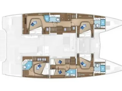 Yacht charter Seget Donji cheap Lagoon 55 - 4 + 2 cab.