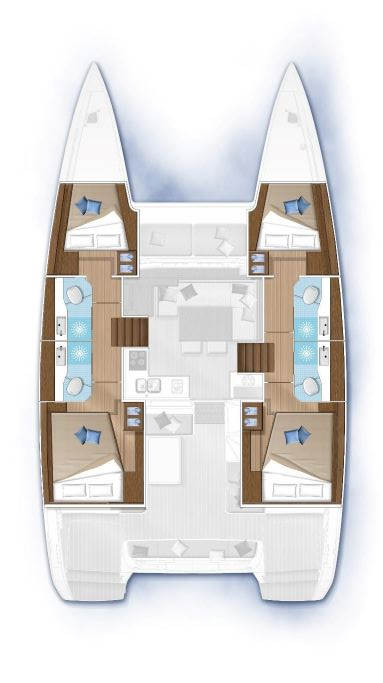 Yacht charter Rogač cheap Lagoon 40