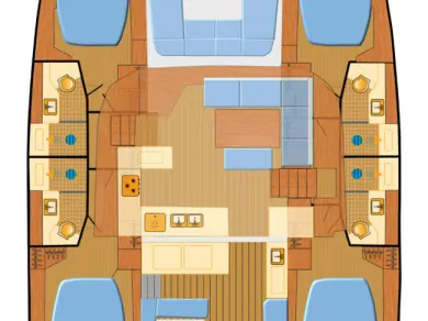 Boat rental Lagoon Lagoon 46 in Can Pastilla on Samboat