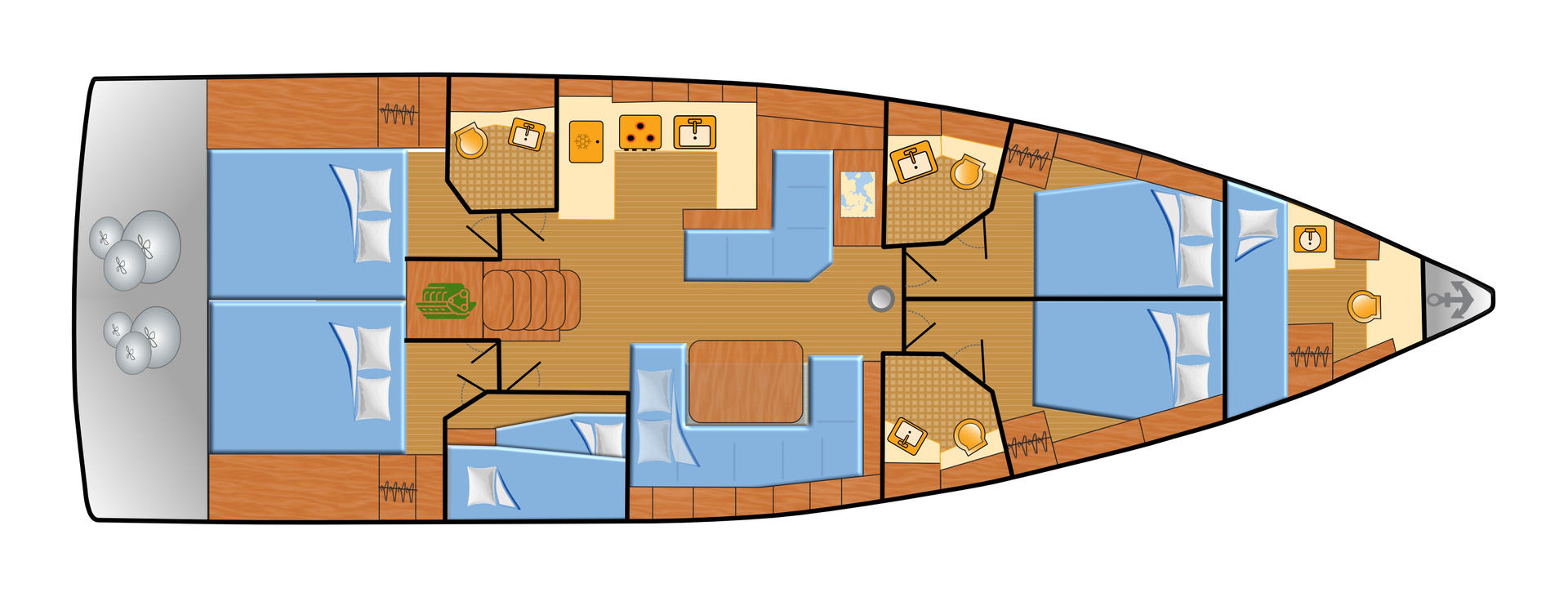 Yacht charter Palma de Mallorca cheap Oceanis 51.1