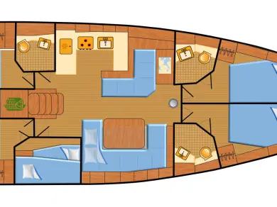 Sailboat rental in Can Pastilla - Bénéteau Oceanis 51.1