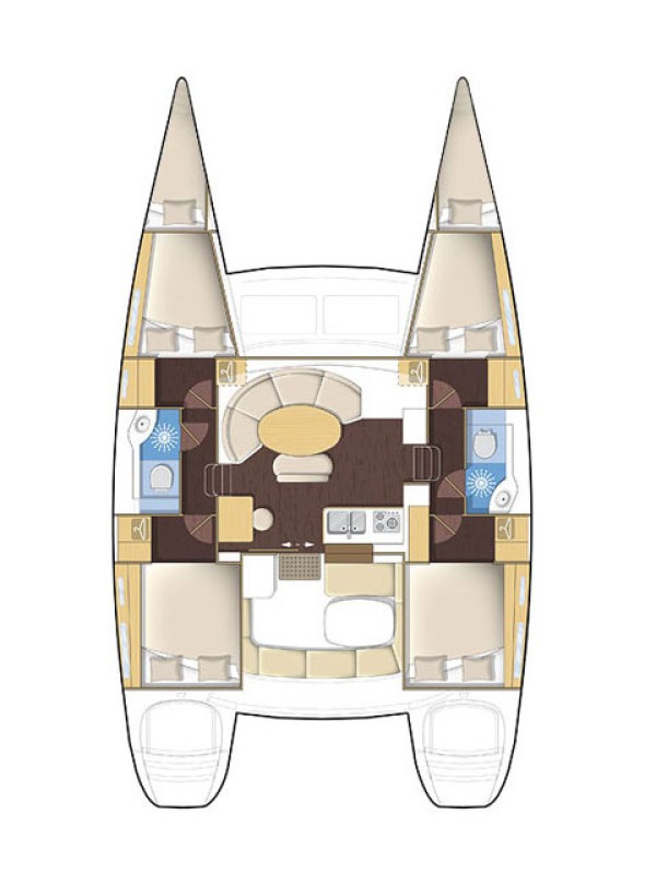 Catamaran for rent Komolac at the best price