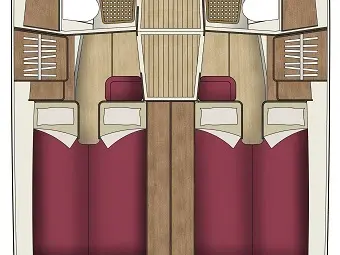 Rent a Sas Vektor Adriana 44 FLY Sukošan