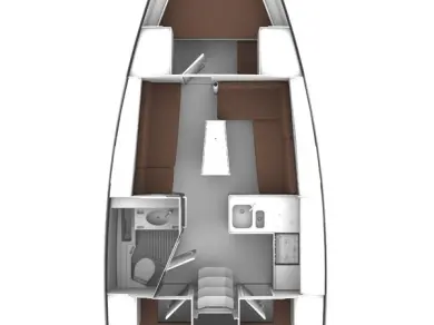Yacht charter Split cheap Cruiser 37