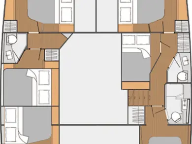 Rent a Fountaine Pajot Saba 50 Trogir