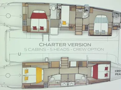 Bareboat Rental Catamaran Lagoon with a boat licence