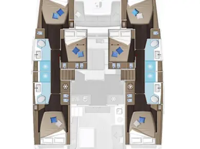 Catamaran for rent Trogir at the best price