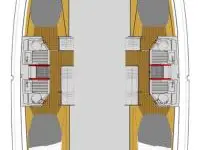 Catamaran rental in Sukošan - Fountaine Pajot Astrea 42