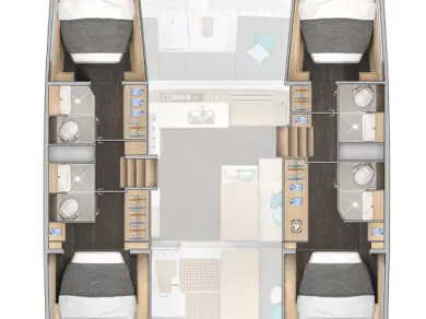 Lagoon Lagoon 43 in Seget Donji on SamBoat