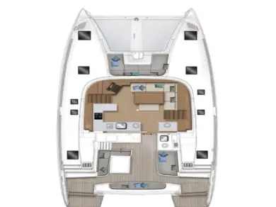 Catamaran rental in Göcek - Lagoon Lagoon 46