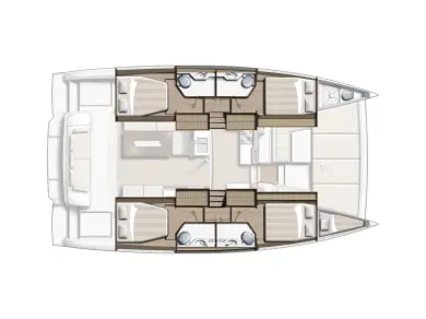 Bareboat Rental Catamaran Bali with a boat licence