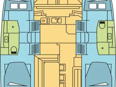 Yacht charter Marsh Harbour cheap Bali 4.2