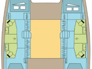 Catamaran for rent Zaton at the best price