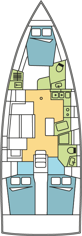 Rent a Bénéteau Oceanis 40.1 Kos