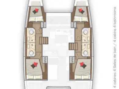 Yacht charter Primošten cheap Lagoon 40