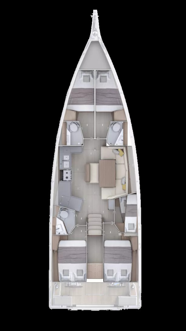 Sailboat rental in Alimos - Bénéteau Oceanis 47 - 4 cab.