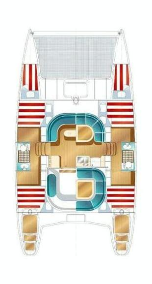 Nautitech Nautitech 40 Open  charter bareboat or captained in  Corazón de Jesús Island