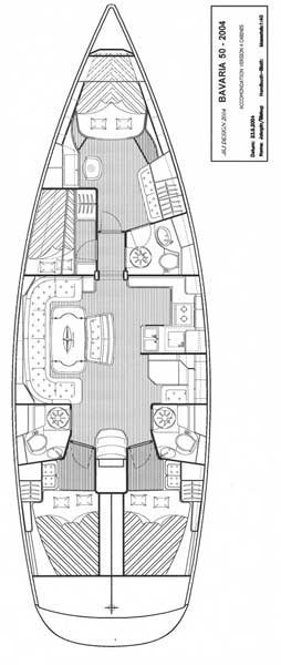 Sailboat rental with or without captain Bavaria Seget Donji