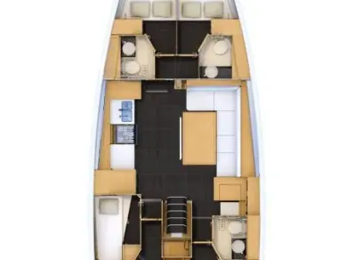 Sailboat rental in Rhodes (City) - Jeanneau Jeanneau 54