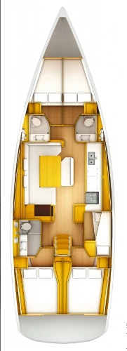 Sailboat rental in Piso Livadi - Jeanneau Sun Odyssey 519