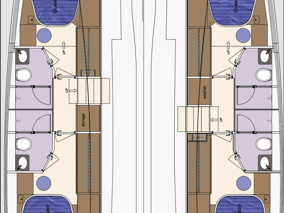 Boat rental HeySea Seaview 50 in Marsh Harbour on Samboat