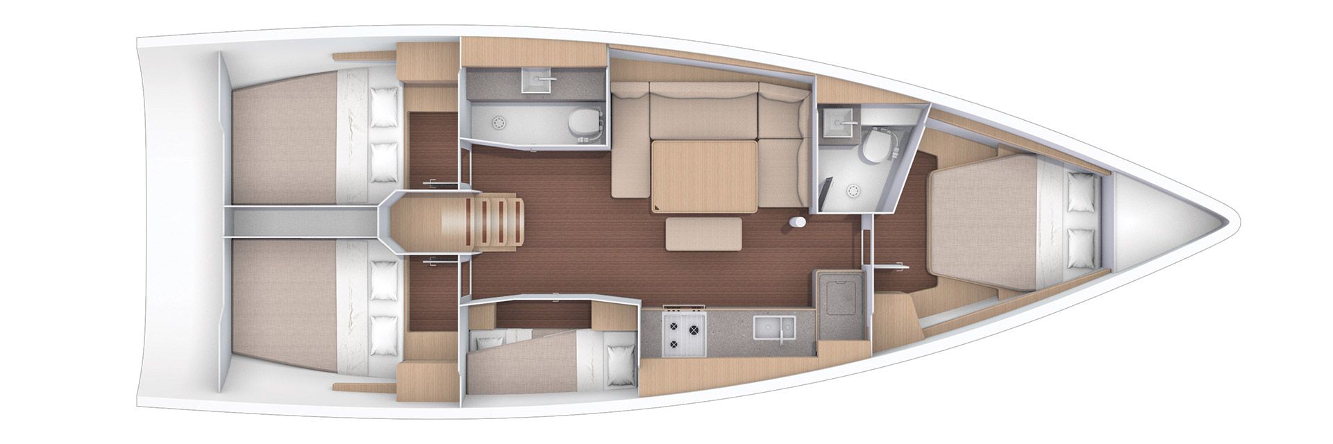 Dufour Dufour 470 charter bareboat or captained in  Marseille