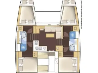 Bareboat Rental Catamaran Lagoon with a boat licence