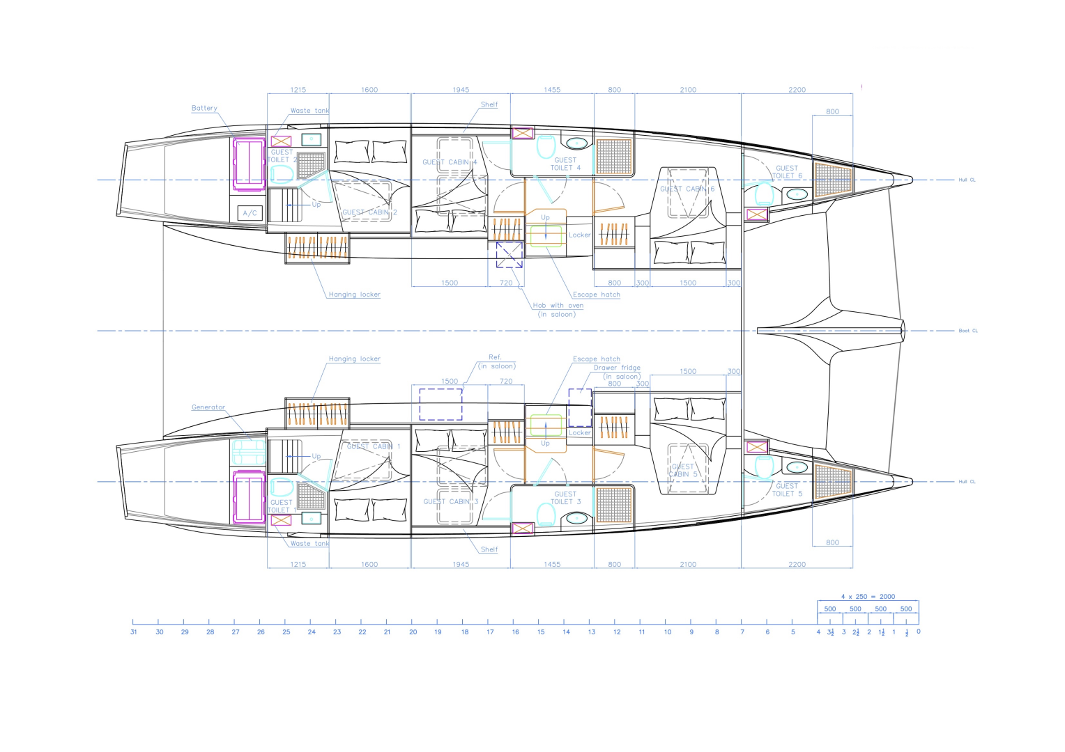 Boat rental Island Spirit Yachts Island Spirit 525E in Mai Khao on Samboat