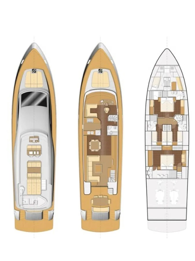 Permare Group Amer 86 charter bareboat or captained in  Seget Donji