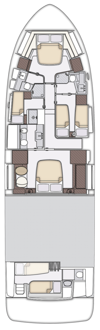 Rent a Azimut Azimut Magellano 66 Seget Donji