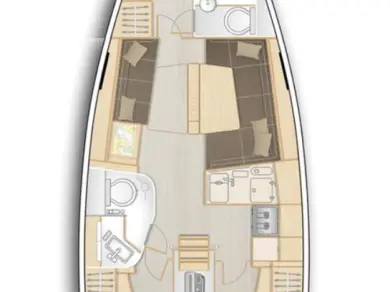 Sailboat rental with or without captain Hanse Dénia