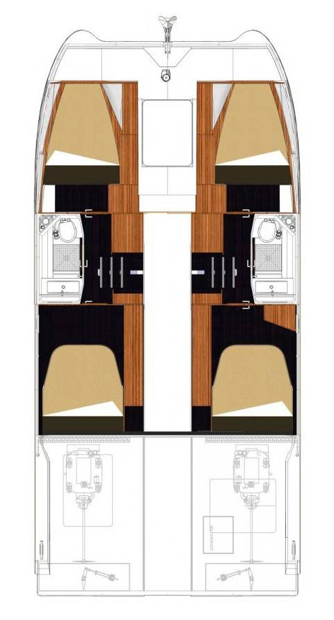 Motorboat rental with or without captain Fountaine Pajot Pomer