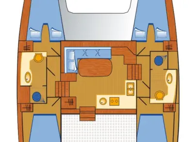 Yacht charter Pomer cheap Lagoon 400