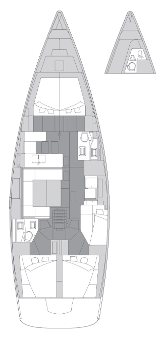 Boat rental Elan Impression 50.1 in Trogir on Samboat