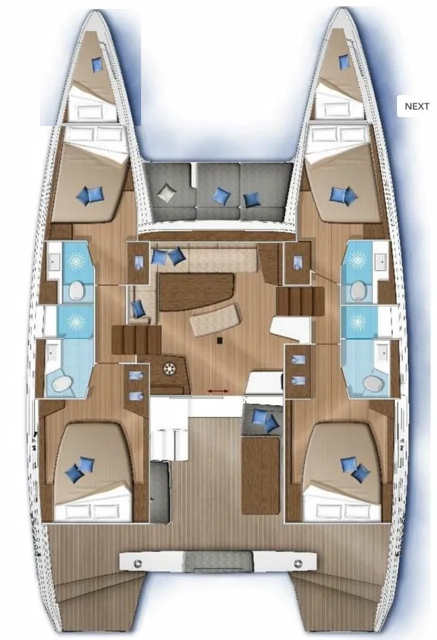 Lagoon Lagoon 42 charter bareboat or captained in  Préveza