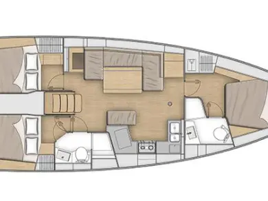 Sailboat for rent Trogir at the best price