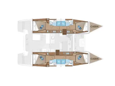 Yacht charter Parish of Saint George cheap Lagoon 46