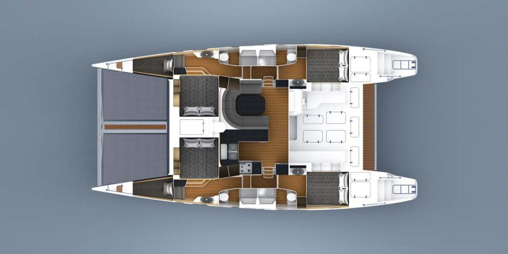 Catamaran rental with or without captain Voyage Parish of Saint George