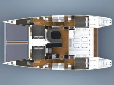 Catamaran rental with or without captain Voyage Parish of Saint George