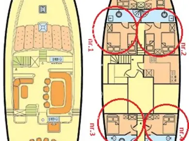 Sailboat rental with or without captain Custom Made Split