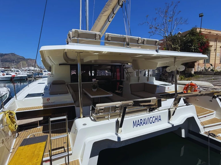 Fountaine Pajot Elba 45 charter bareboat or captained in  Palermo