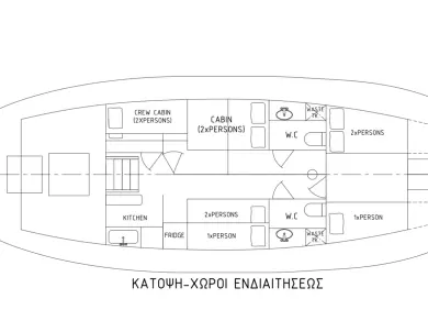Bareboat Rental Motorboat Custom Made with a boat licence