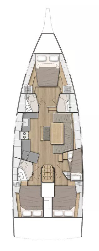 Bénéteau Oceanis 46.1 charter bareboat or captained in  Préveza